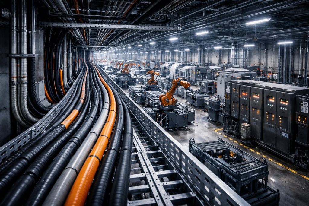 rol de los cables industriales en la industria moderna