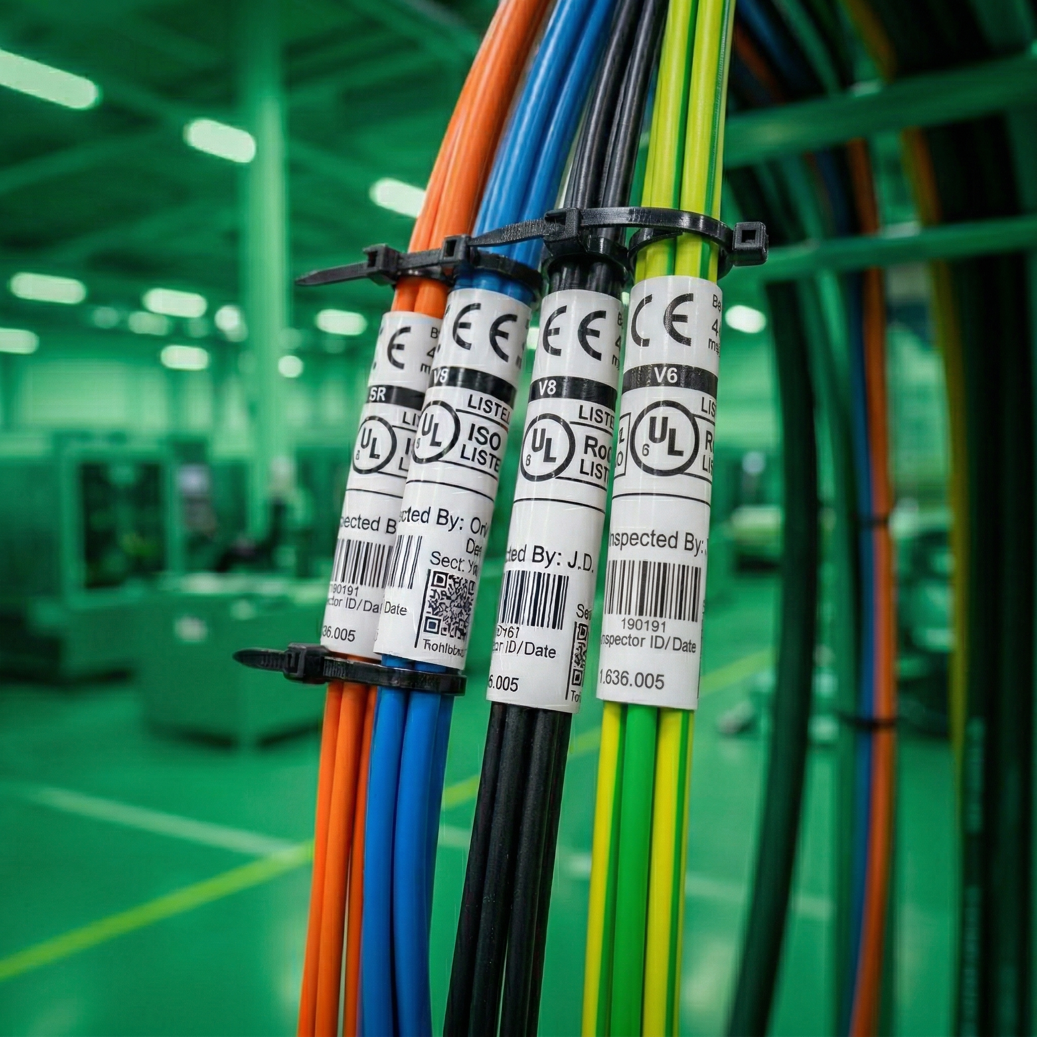 certificaciones de cables industriales para aplicaciones de potencia y control