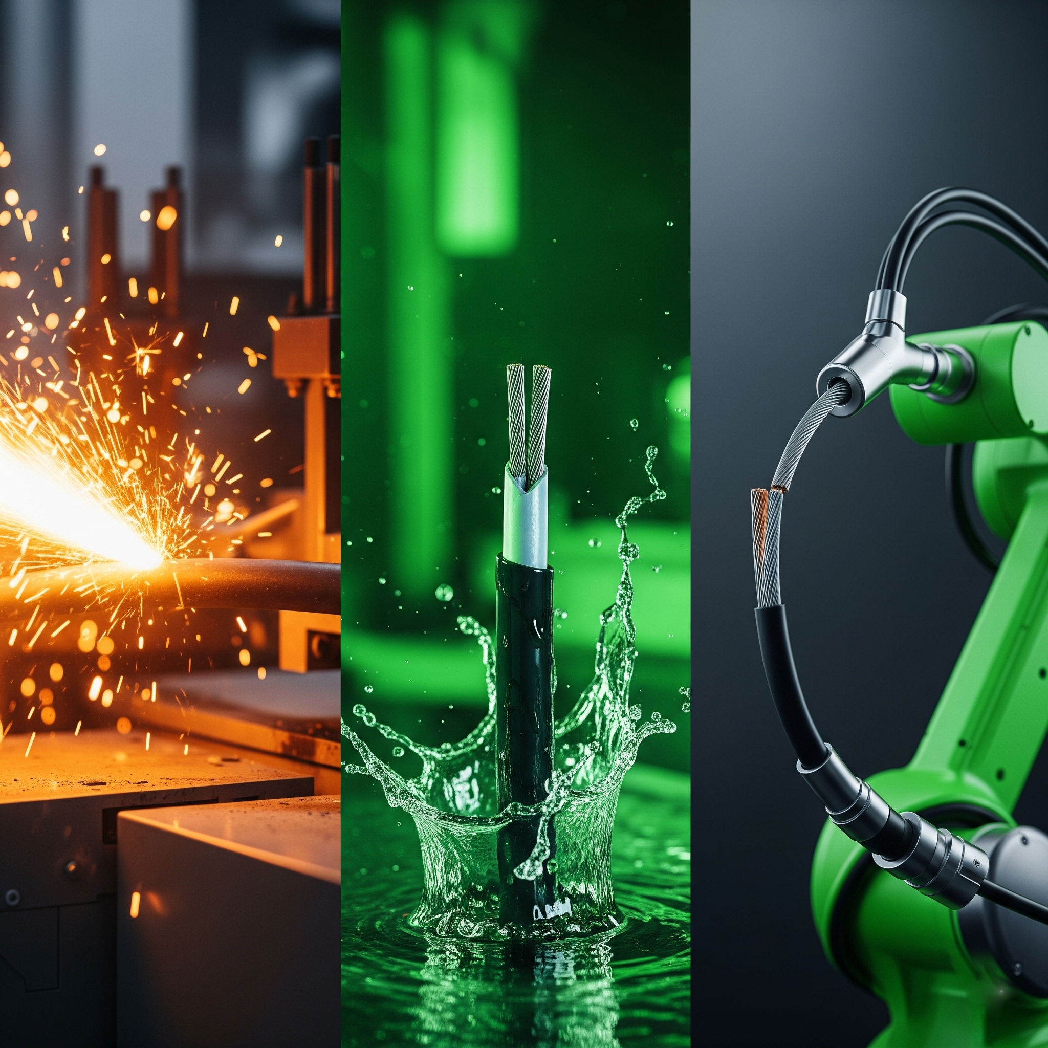 evaluar el entorno industrial antes de elegir cable