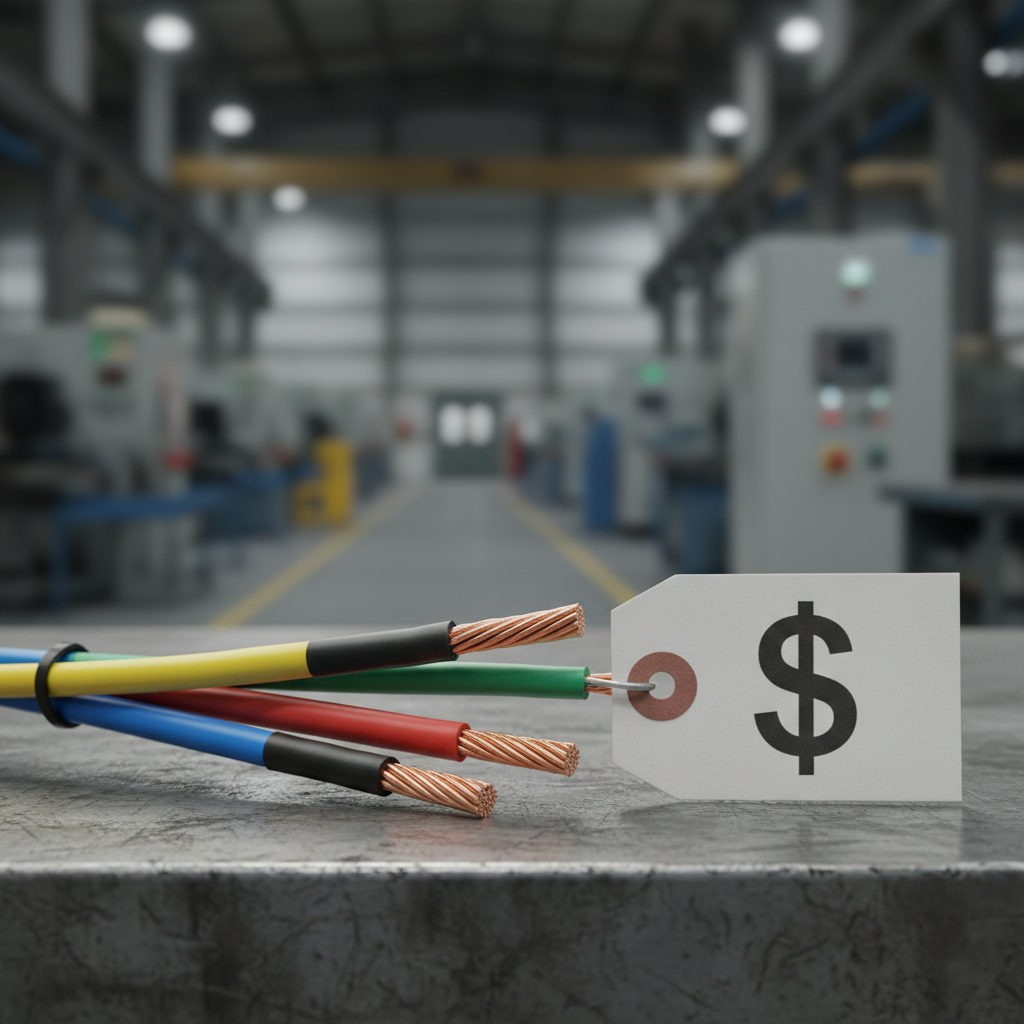 costo total de propiedad en cables industriales comparado con inversión inicial