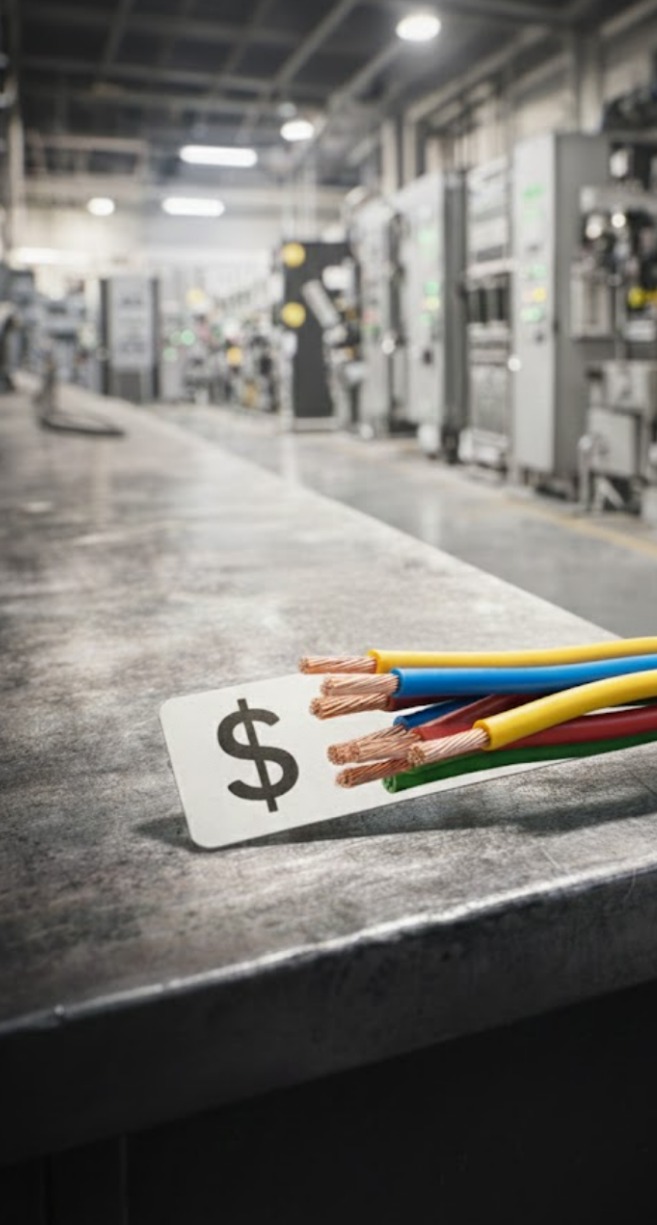 costo total de propiedad en cables industriales comparado con inversión inicial