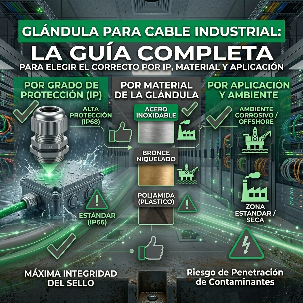 Puedes poner algo más comercial como: Guía Completa Executone: Glándulas y Prensaestopas Industriales.